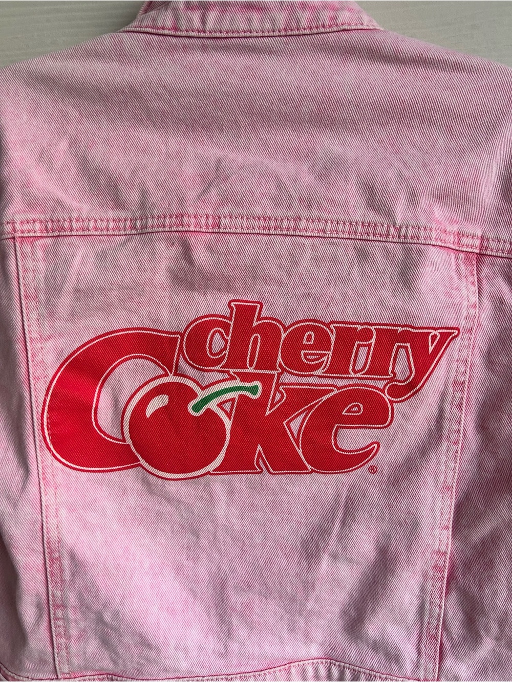 Coca Cola Pink Cherry Coke Denim‎ Jacket for Kids - Picture 6 of 9